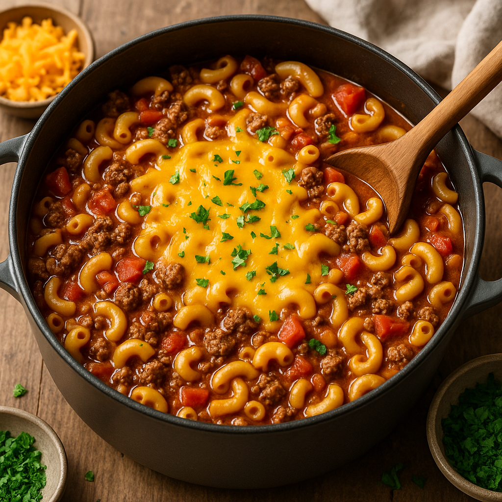 One-Pot Chili Mac